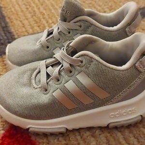 Size 5 toddler Adidas running shoes